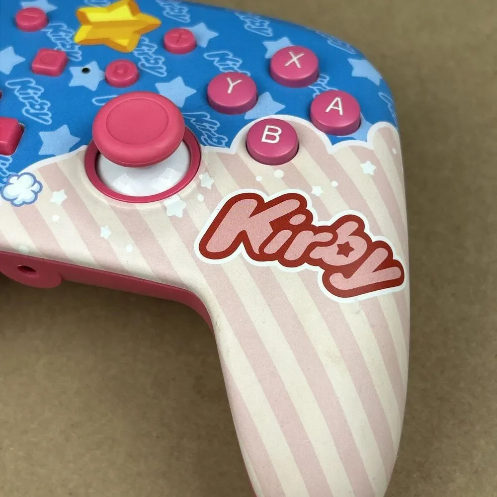 PowerA Kirby Wired USB Controller for Nintendo Switch, 10 ft Cable, Multicolor